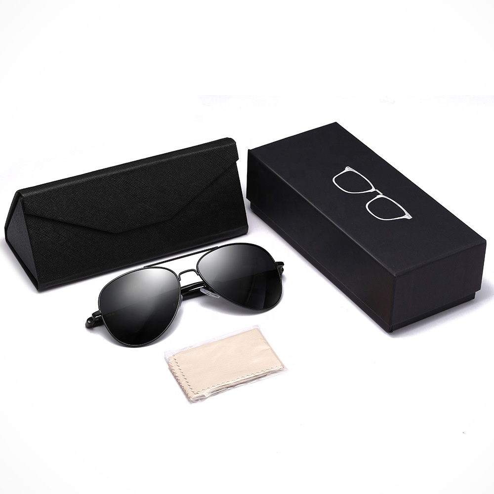 Caja de embalaje de gafas personalizada de fábrica Estuche de gafas de sol duro