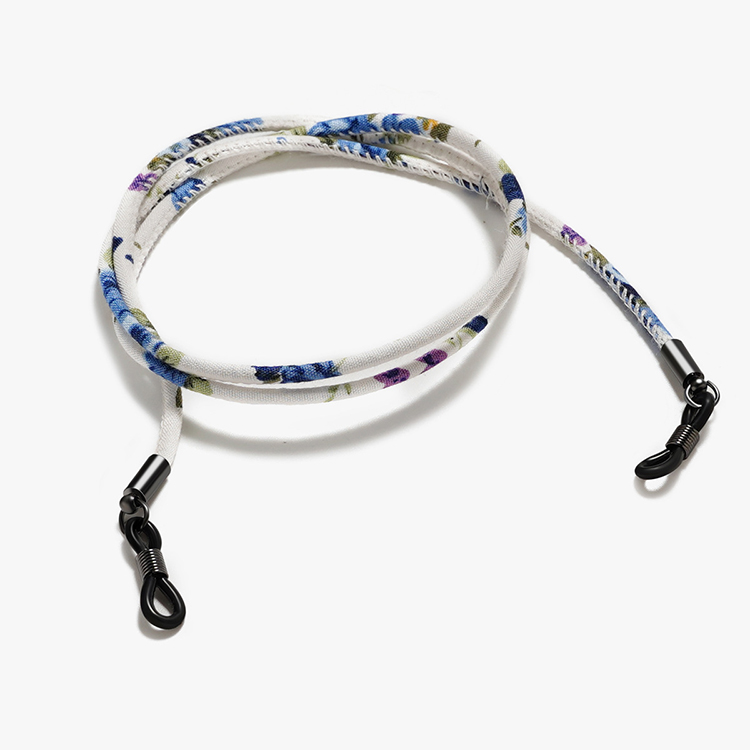 Cuerda de nailon de alta calidad para gafas, cordón azul para gafas, cadenas y cordones para gafas