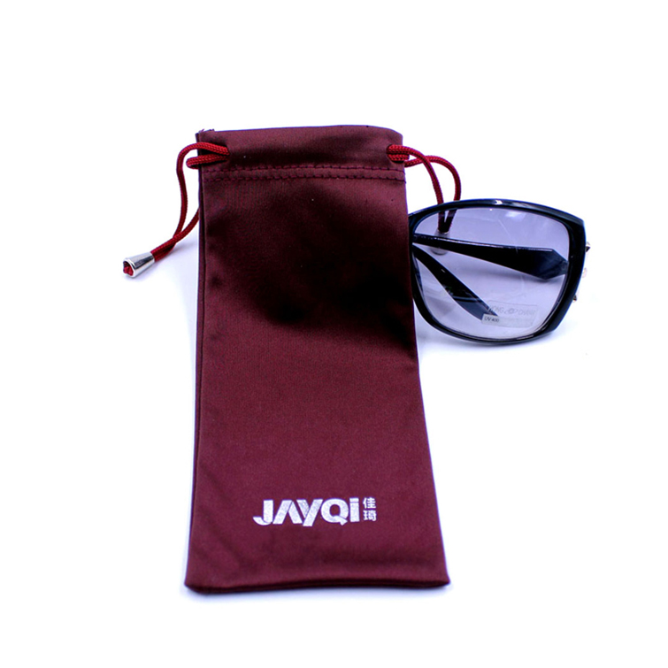Bolsas de gafas de sol con cordón de microfibra únicas